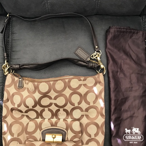 ❗️NOT FOR SALE❗️Coach Signature Op Art - Picture 2 of 4